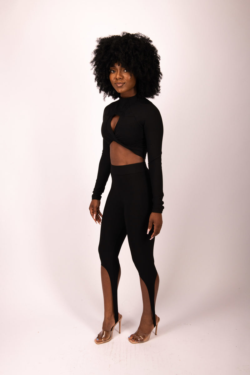 STIRRUP LEGGING AND TOP SET