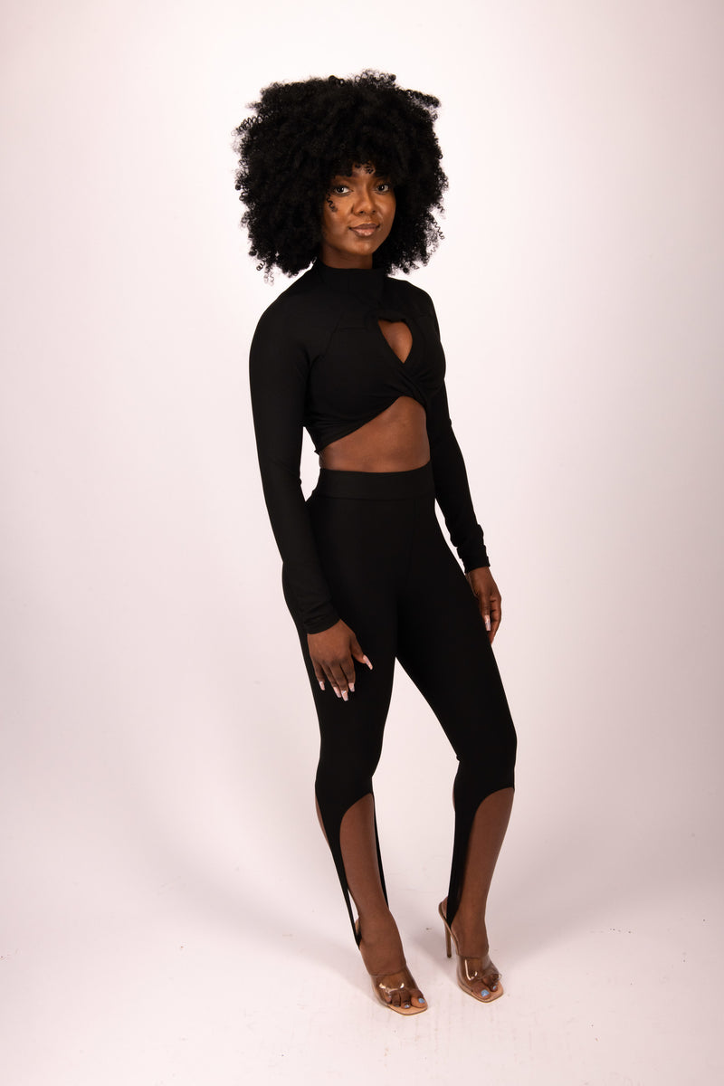 STIRRUP LEGGING AND TOP SET