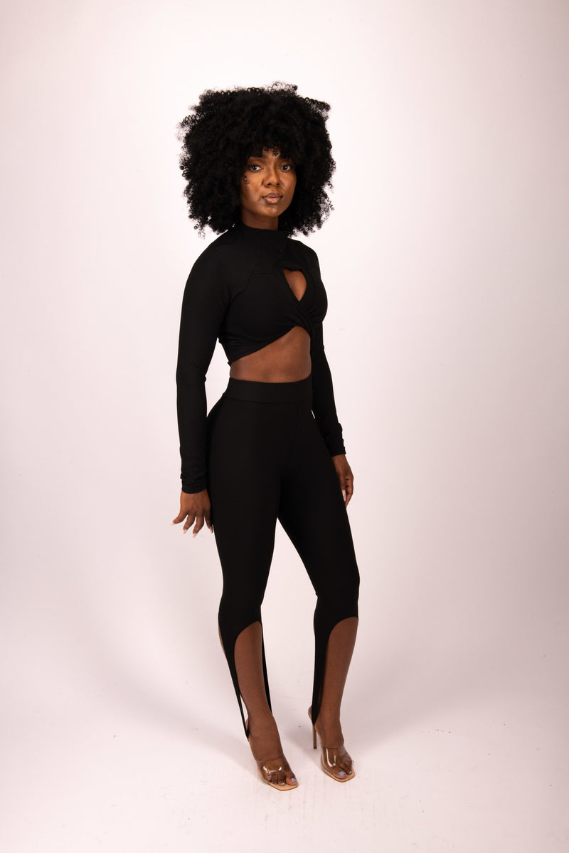 STIRRUP LEGGING AND TOP SET